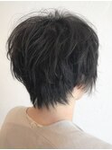 【WILLOW]】奥行きショート×パーマ（井下貴史）