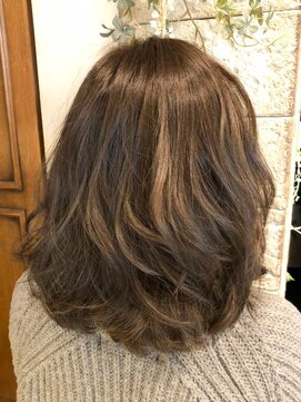 ラックスビー スカイ 大阪梅田店(LUXBE SKY) 大人ナチュラルヘア by 中井 剛【LUXBE 大阪梅田店】