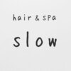 ヘアアンドスパ スロー(hair&spa slow)のお店ロゴ