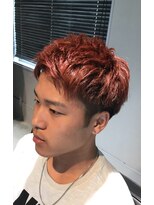 メンズヘアー スパイス 鍋島(Men's Hair SPICE)&nbsp;マットレッドショート