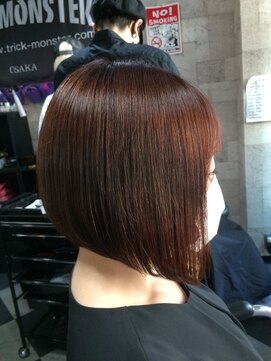 トリックストア(TRICK STORE) 前下がりボブTRICKstyle！