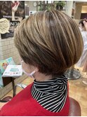 ディレクター今嶋 白髪カバーを目的としたカラーデザイン