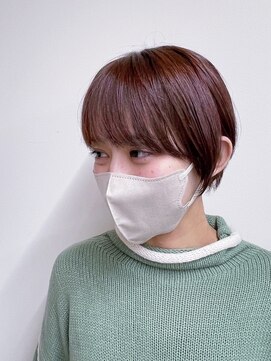 ベルクープス 天王寺店(Belle Coupes) 【BelleCoupes】平田澄香 マッシュショート ピンクベージュ