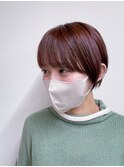 【BelleCoupes】平田澄香 マッシュショート ピンクベージュ