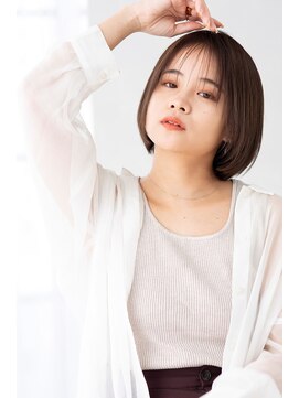 トティア 福島(Totia) 【Totia福島】大人ボブ×オーガニックカラー