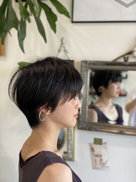 オンフリーク(ON FLEEK) #ショート#黒髪#オンフリーク#下関