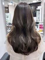 ベレーザシェルト(Beleza scelto)&nbsp;ba2055大人ガーリー透明感ショコラアッシュ顔回りレイヤー