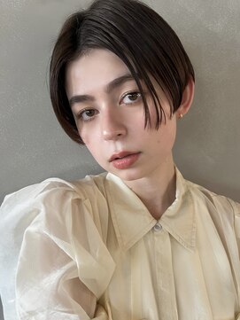 パーク(PARK) 【PARK】センターパート×ハンサムショート
