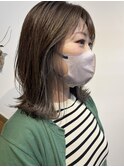 外ハネヘア