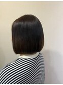 ミニボブ/パツンとボブ/マットアッシュ　1/19