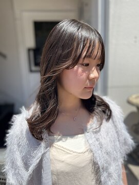 ラクレ(d.la cle) 黒髪と女神感カール【ラクレ/西大分】