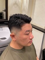 スカイマスターバーバー 渋谷(SKY MASTER BARBER)&nbsp;シチサンスキンフェード<理容室>【床屋/フェード/メンズカット】