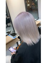 ラフ 難波店(LAFF)&nbsp;#セミディ#シアカラー#ショートヘアー#姫カット#ダークアッシュ