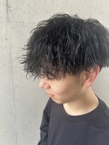 アチーブ ヘア デザイン(achieve hair design)&nbsp;メンズマッシュパーマツイストスパイラルニュアンスパーマ