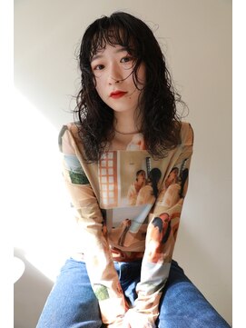 ウーフ(U-fu) 無造作レイヤーパーマ