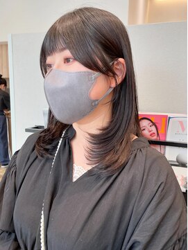 ケーツー あべのキューズモ－ル店(K-two) ナチュラルレイヤーカット*ミディアムレイヤー*ミディアムヘア