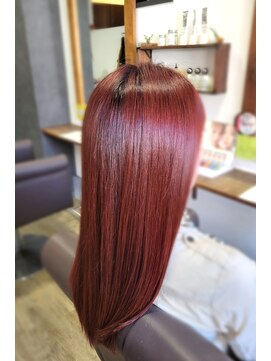 ワンス(Once) チェリーレッド(ブリーチ無し)