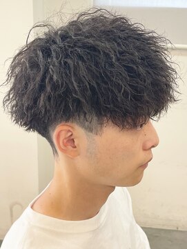 バース バイ ハピネス(BIRTH by happiness) 奈良men's癖毛がする縦落ちツイストスパイラルパーマ