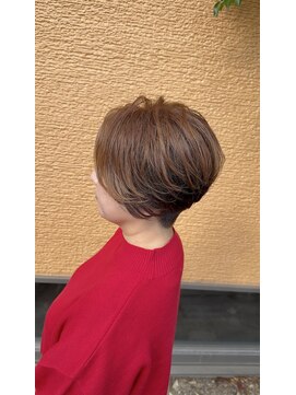 ヘアーミックス ニット(hair mix nitt) アンブレラショート