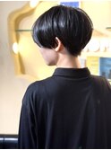 ショートカット刈り上げショート前髪なし美髪20代30代40代池袋