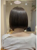 【ツヤ感が可愛い】コンパクトミニボブ