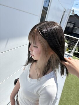 アフターニュース 新潟(afternews) ミルクティー/インナーカラー/ケアブリーチ/髪質改善/新潟