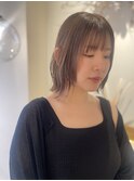 タッセルボブ/縮毛矯正/前髪カット/外ハネ/天神/赤坂/大濠/薬院