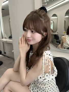 リッカ(LICCA) 【MISAKI】顔まわりカット/サイドバング/ショコラブラウン