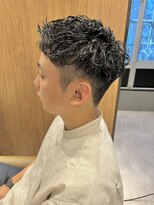 ソウス(SOURCE) メンズショートパーマ【植木 涼太】