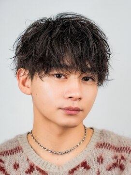 オーシャントーキョーオーバー 渋谷(OCEAN TOKYO OVER) 王道ラウンドマッシュメンズマッシュ緩めパーマ