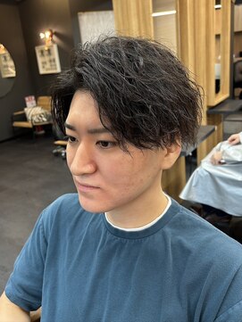 メンズ ソース 茶屋町(MEN'S SOURCE) ツイストスパイラルパーマ/メンズ