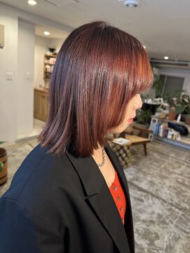 ハンドユー(HAND.U) ダブルカラー/レッド