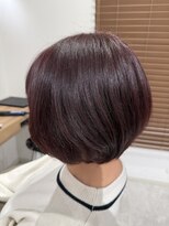 ステラバイアンフィニー(stellaebyINFINI)&nbsp;ピンクブラウンショートぼぶ