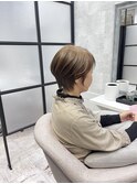 白髪ぼかし/脱白髪染め/脱白髪染めハイライト/透明感
