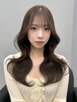 クム(kumu)&nbsp;◎大人上品ベージュ！レイヤー◎小顔似合わせカット韓国風