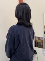 ヒントステーション(HINTSTATION)&nbsp;〈浅草 半個室〉アッシュグレージュ×ミディアムレイヤー