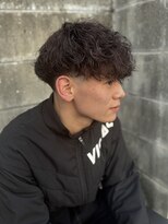 クロム(CHROM) 【大人お洒落さん必見!】暗髪×スペインカール