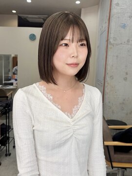 ノイ(noii) オリーブグレージュ/ボブ/名古屋/伏見/栄/丸の内