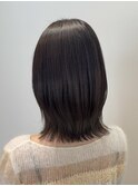レイヤー×暗めグレージュ