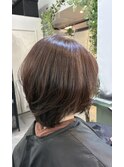 大人ショートボブ