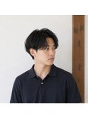 大人メンズツーブロックセンターパート　20代 30代 40代 50代