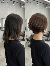 なぜ扱いやすくなる？クセ毛カット＆ストレートのビフォー＆アフター8選