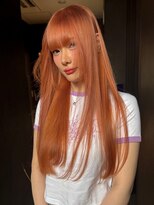 サンクマーケット 渋谷(cinq MARKET) 透明感オレンジベージュが人気*