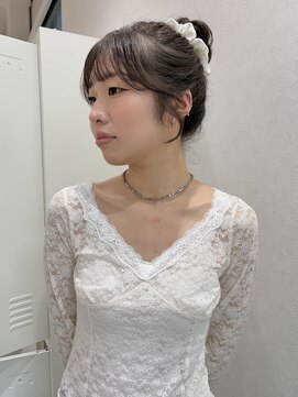 バランス ハレまち通り岡山駅前店(balance.) お団子ヘア