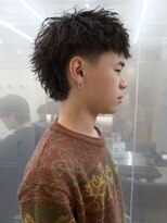 フィフス 栄(fifth)&nbsp;名古屋栄マレットヘアマレットパーマルーズショートパーマメンズ
