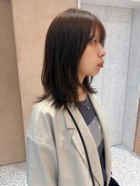 オン キャナルシティ博多前店(on)&nbsp;【晴音】くびれミディアム/チョコレートブラウン/20代