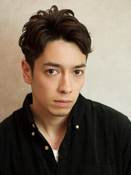 ベックメンズヘアサロン(BEKKU Men's hair salon) ニュアンスパーマラフサイドパート