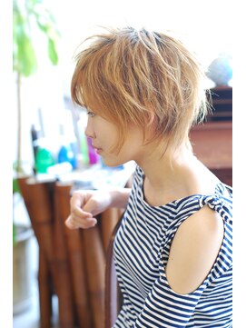 ベル(BELL) クールでかっこいいザックリモードショート【BELL用賀/桜新町】