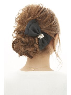 プログレスプラス およばれヘアー★ギブソンタック風アップ