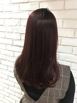 ラフ トーキョウ(RAF TOKYO) 【髪質改善】ベリーレッド